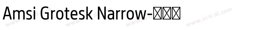 Amsi Grotesk Narrow字体转换 Amsi Grotesk Narrow字体转换